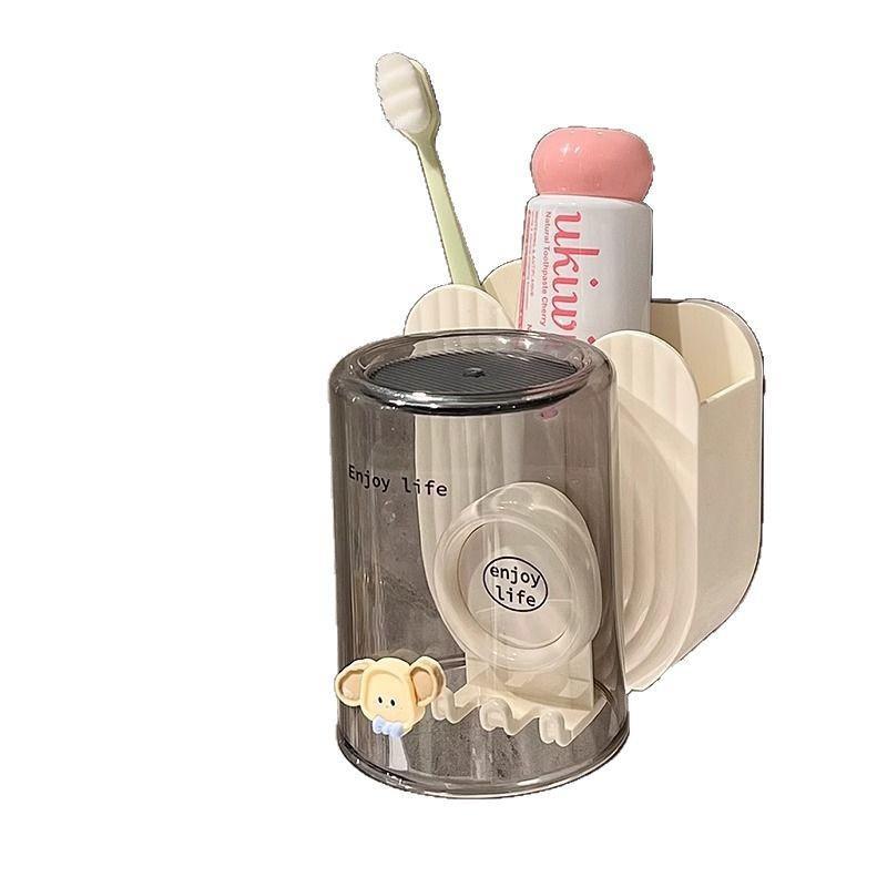 Toothbrush Holder Set - Portaspazzolino e Porta Dentifricio da Parete