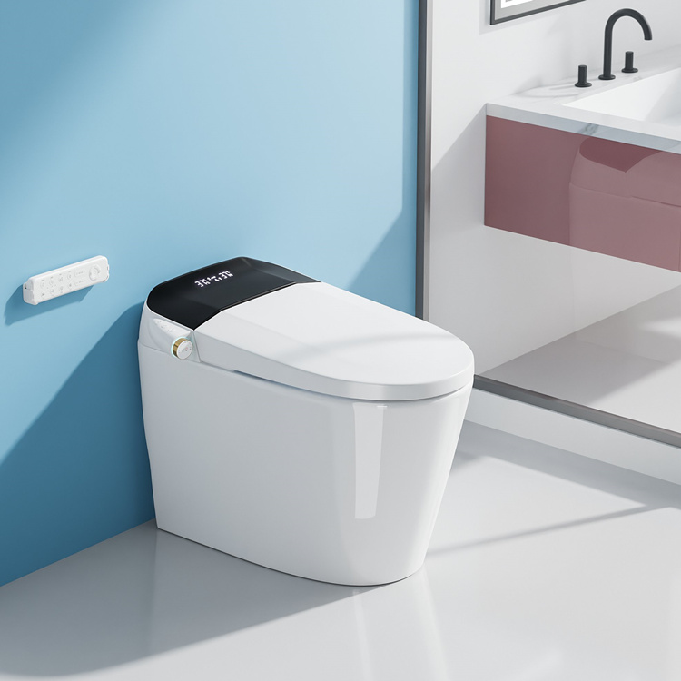 Home Bathroom - WC Intelligente con Sensore di Scarico
