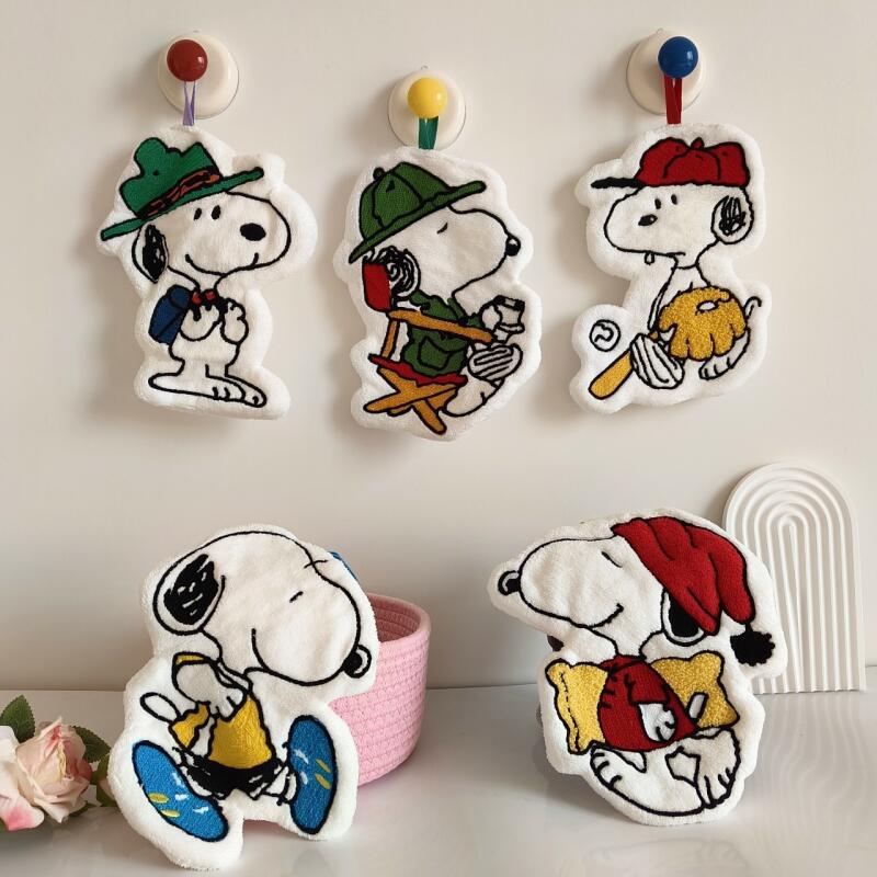 Home Bathroom Movie - Salviette per le mani Snoopy Kawaii