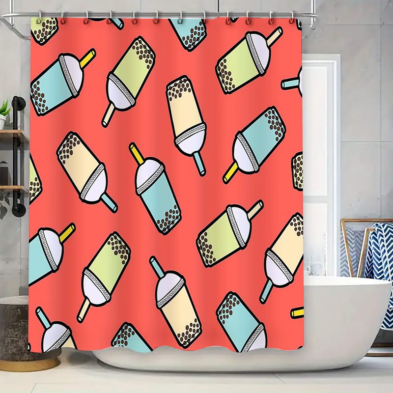 Home Bathroom Decor Ideas - Tenda da Doccia Unica con Tema