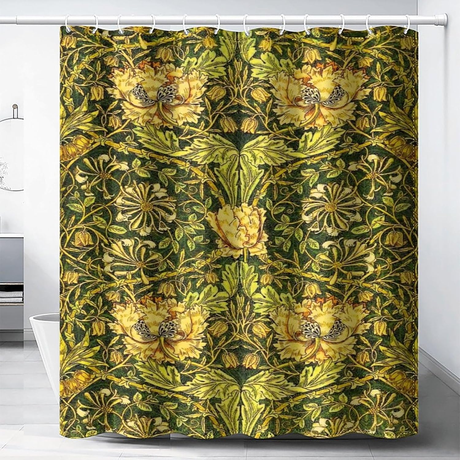 Home Bathroom Decor Ideas - Tenda da Doccia Impermeabile con Stampa