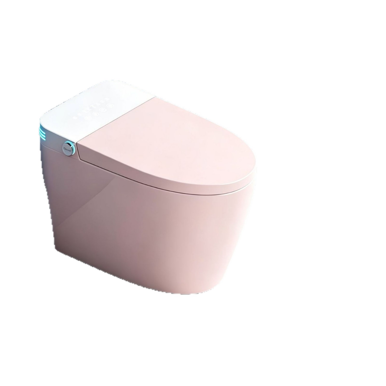 Home Bathroom - WC Intelligente, Rosa, Tutto-in-Uno Automatico, Senza