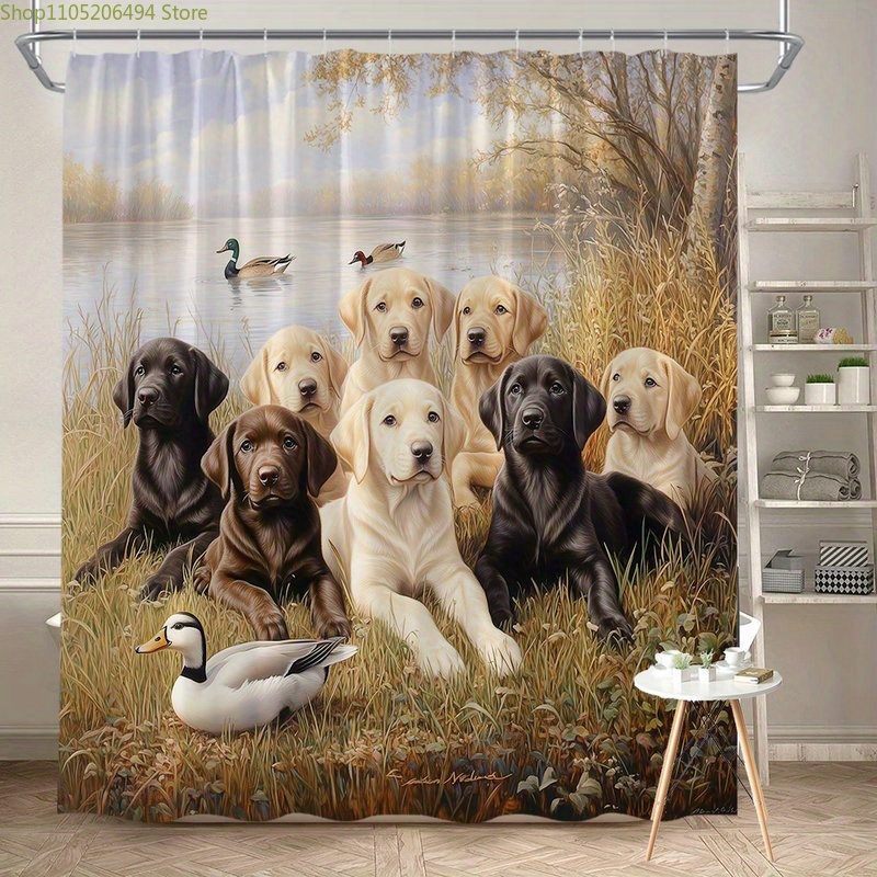 Home Bathroom Decor Ideas - Tenda da doccia per la famiglia