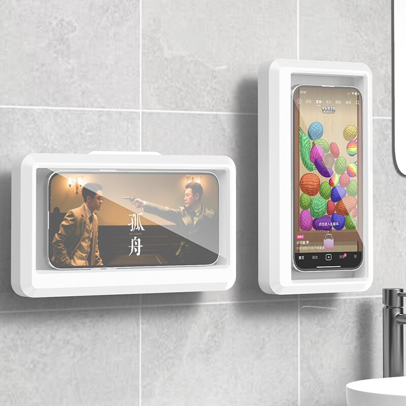 Home Bathroom - Supporto Impermeabile per Telefono da Bagno,