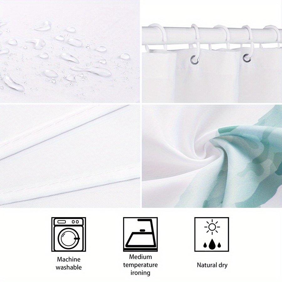 Tenda da Doccia con Motivo Flo - Home Bathroom Decor Ideas recensione e prezzo