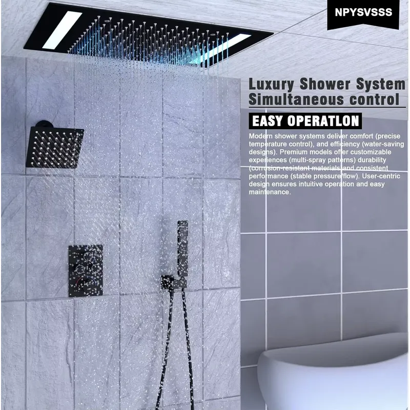 Set Doccia a Pioggia Doppia co - Shower Head Rain recensione e prezzo
