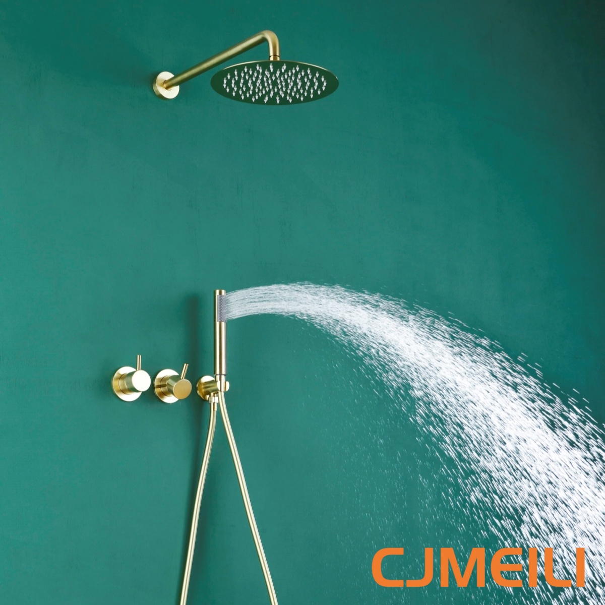 Sistema Doccia Nascosto in Oro - Shower Head Rain recensione e prezzo