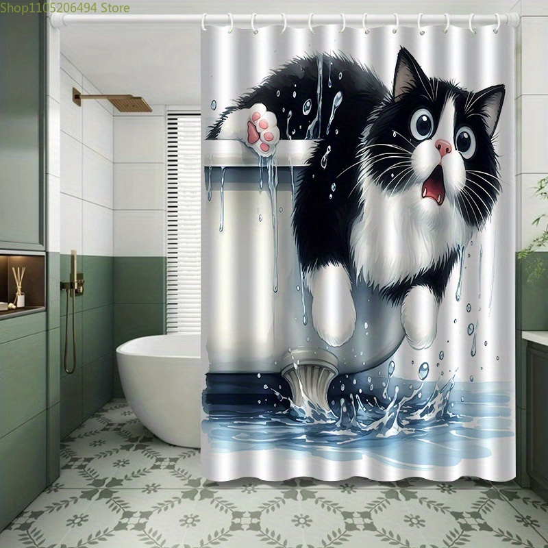 Divertente Tenda da Doccia con - Home Bathroom Decor Ideas recensione e prezzo