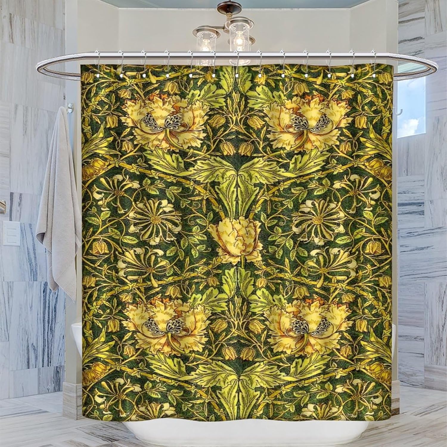 Tenda da Doccia Impermeabile c - Home Bathroom Decor Ideas recensione e prezzo