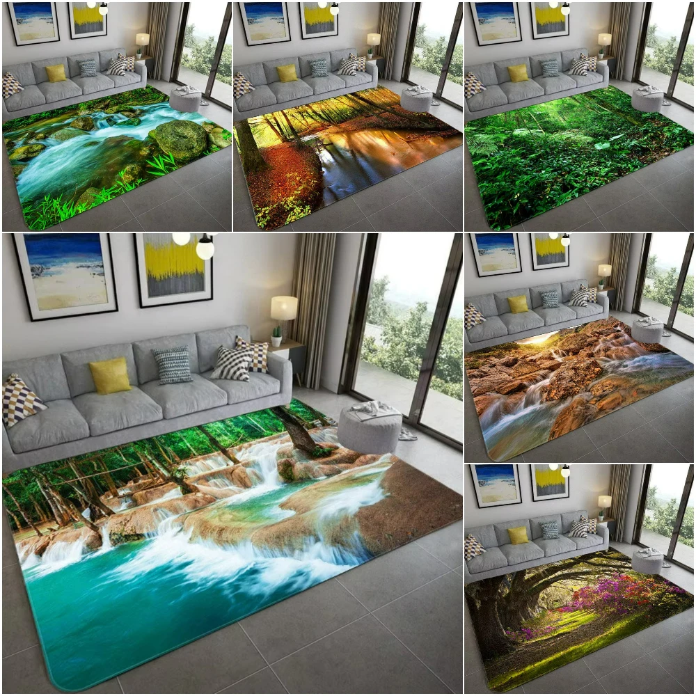 Tappeto con paesaggi 3D ispira - Home Bathroom Decor Ideas recensione e prezzo