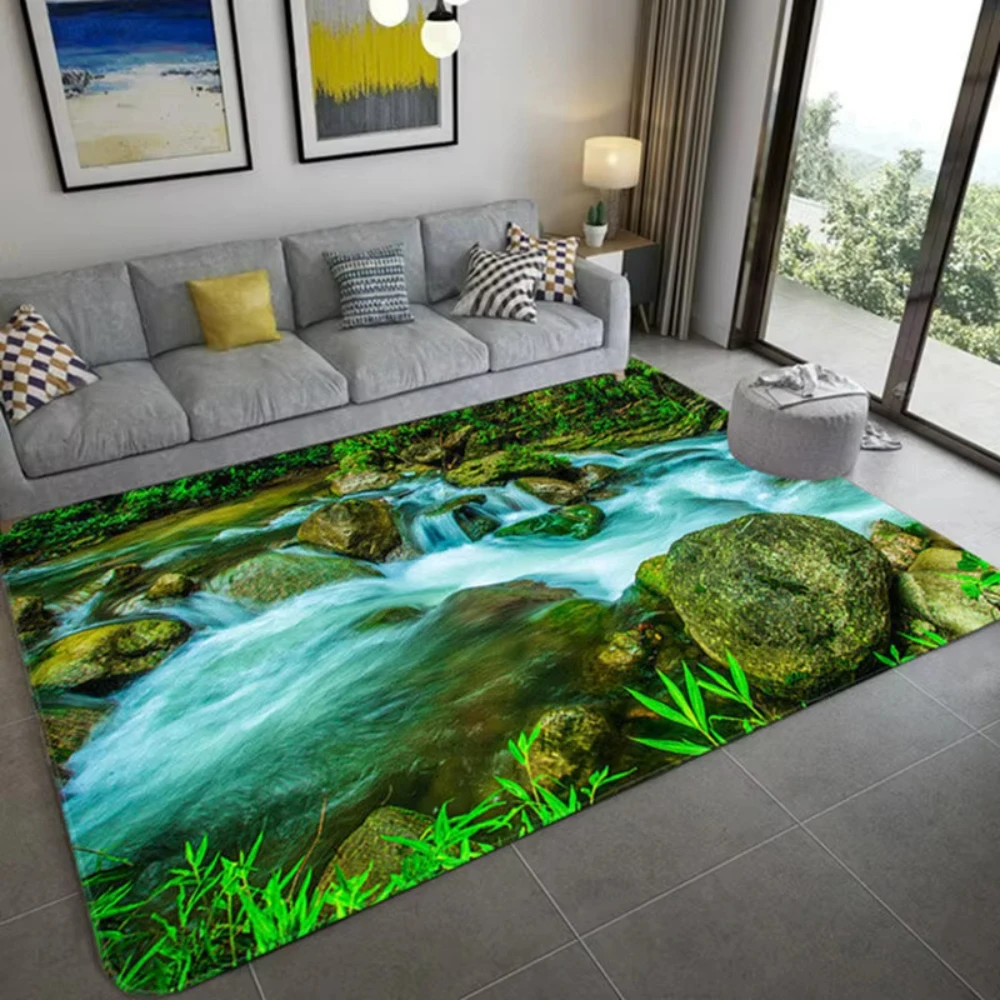 Tappeto con paesaggi 3D ispira - Home Bathroom Decor Ideas recensione e prezzo