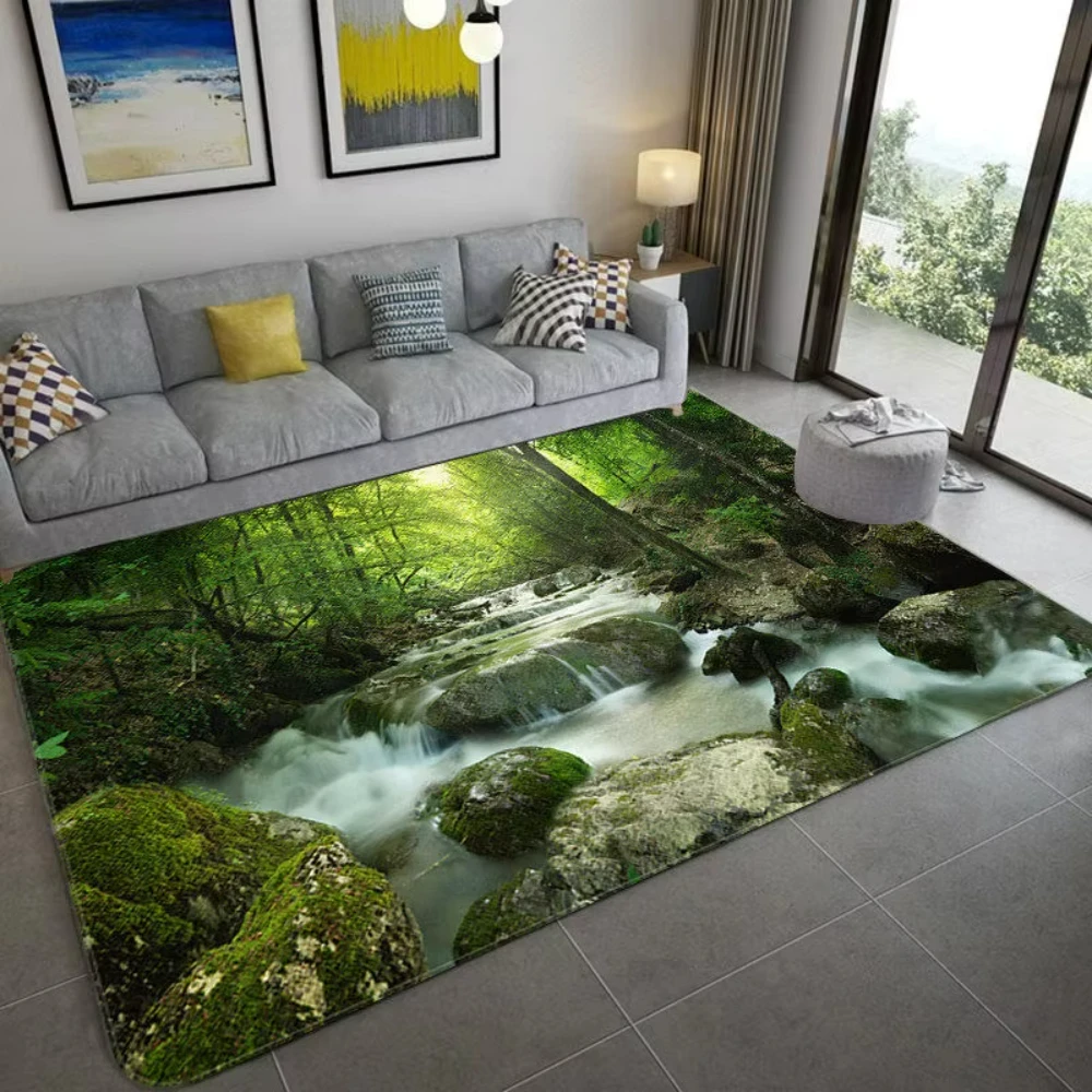 Tappeto con paesaggi 3D ispira - Home Bathroom Decor Ideas recensione e prezzo