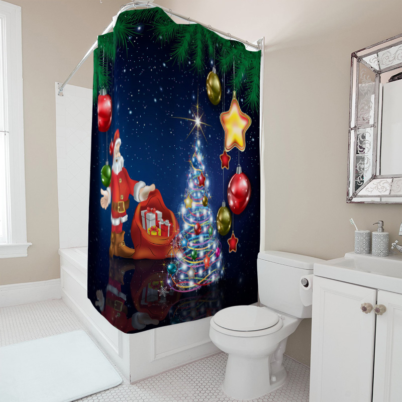 TU Tenda da doccia natalizia B - Home Bathroom Decor Ideas recensione e prezzo