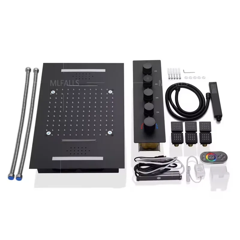Rubinetti Termostatici Neri co - Shower Head Rain recensione e prezzo
