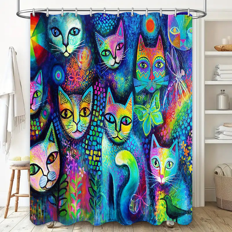 Tenda da doccia per gatti, dec - Home Bathroom Decor Ideas recensione e prezzo