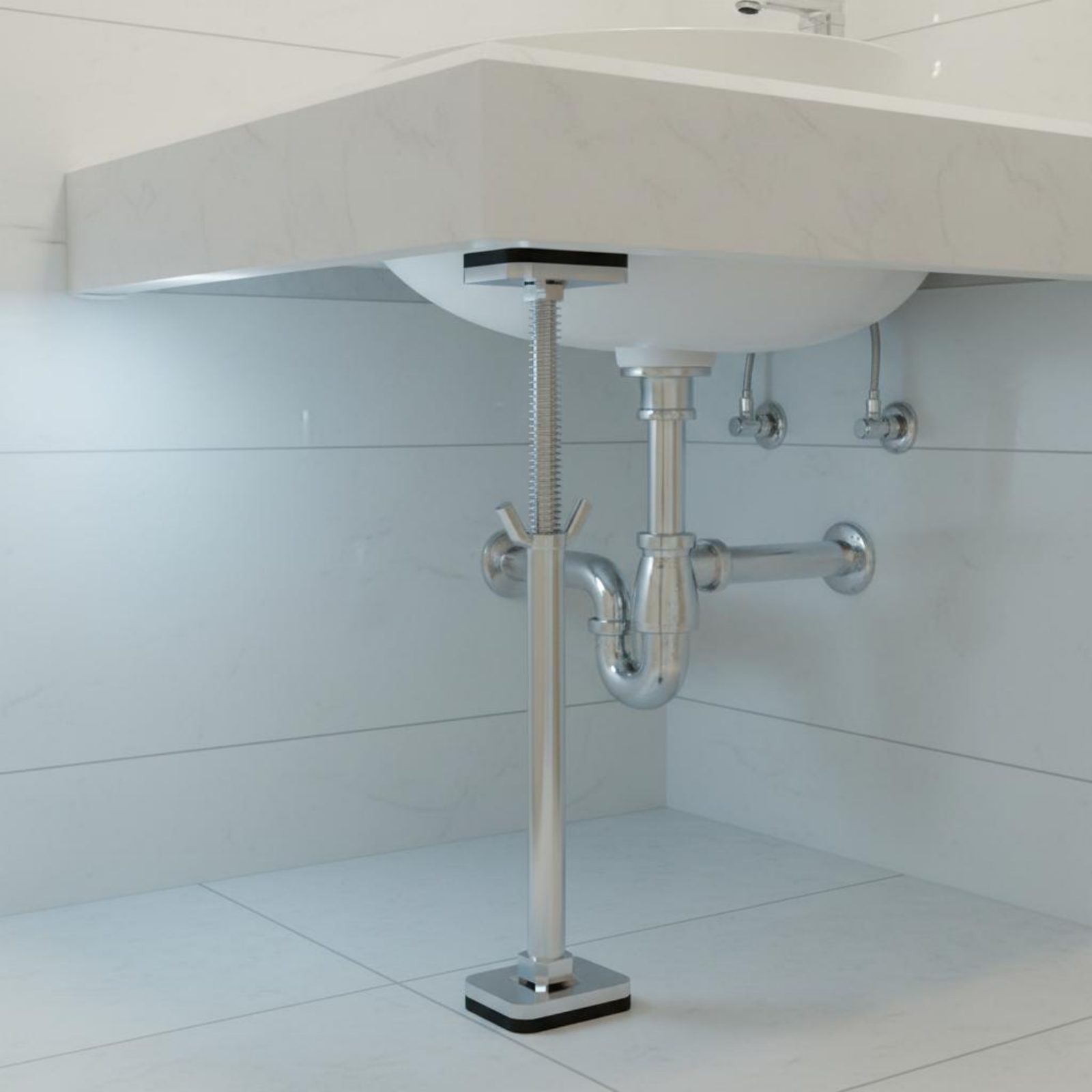 Supporto per Lavello Sottopian - Home Hardware Bathroom Sinks recensione e prezzo
