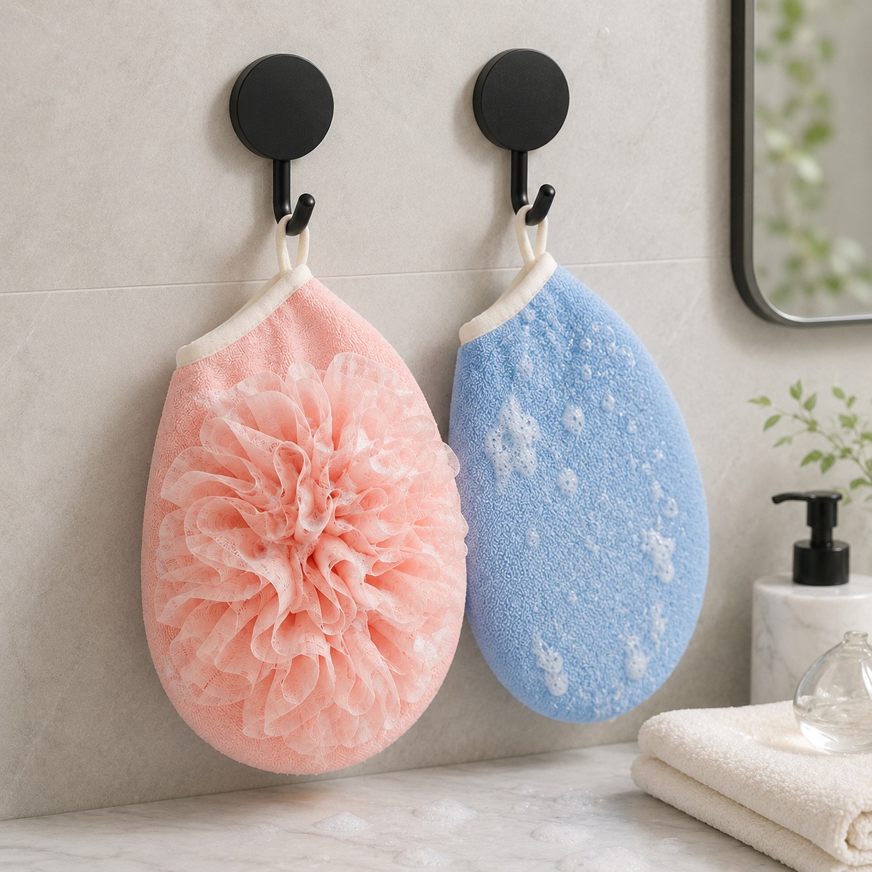 2 Paia di Guanti da Bagno + 2  - Home Bathroom Cleaning Kit recensione e prezzo