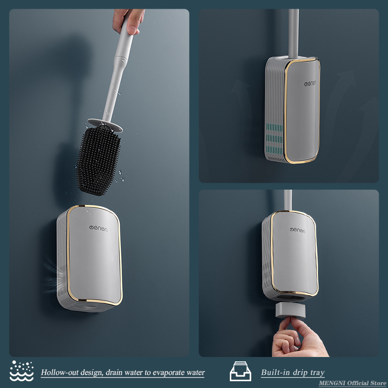 MENGNI-scopino per wc di lusso - Home Bathroom Cleaning Kit recensione e prezzo