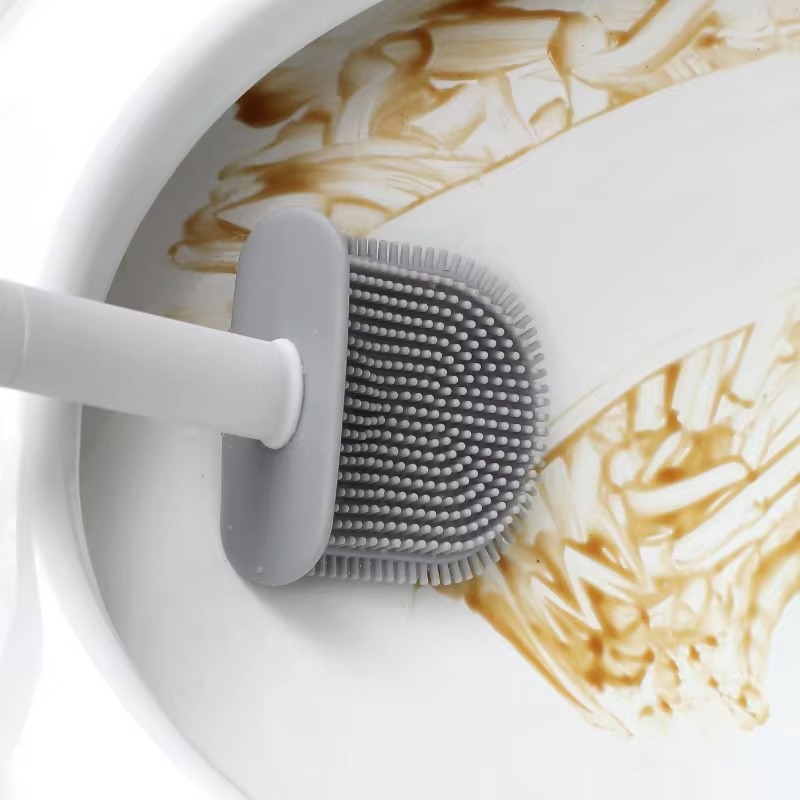 1PC spazzola per WC nera monta - Home Bathroom Cleaning Kit recensione e prezzo